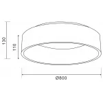 Накладной Потолочный светильник Deko-Light Sculptoris 348185