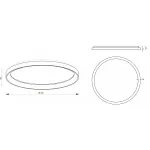 Накладной Потолочный светильник Deko-Light Merope 348186 от ImperiumLoft