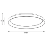 Накладной Потолочный светильник Deko-Light Merope 348190