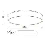 Накладной Потолочный светильник Deko-Light Menkar 348208