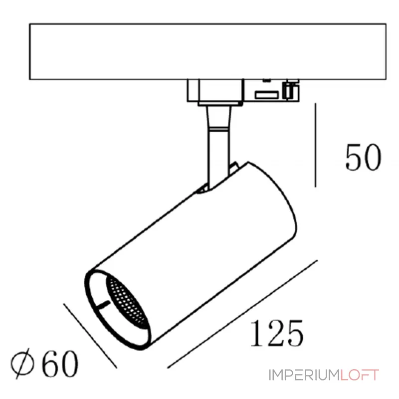 Трековый светильник Deko-Light 3-х фазная 230V Horus 707095