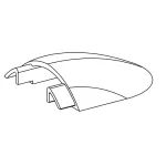 Торцевая заглушка (2шт) Deko-Light F-AM-01-10 978701