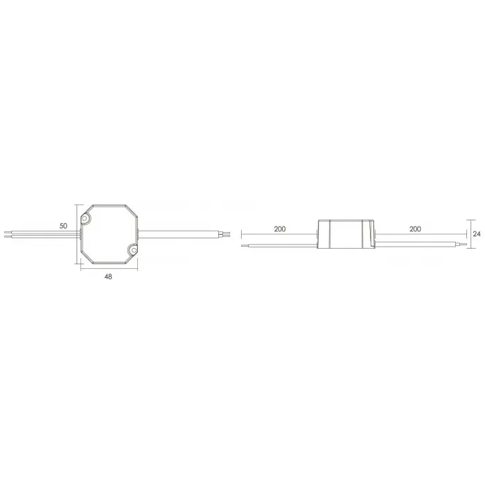 Блок питания светодиодов OCTO, DIM, CC, RSM-12-500T/12W Deko-Light 862236 от ImperiumLoft