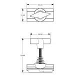 Кронштейн для 3-х фазной системы Deko-Light D Line 710054