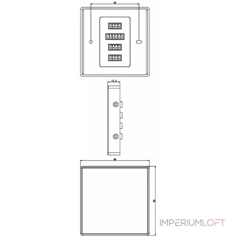 Пульт Deko-Light Art-4 RGBW 843000 от ImperiumLoft Пульт Deko-Light Art-4 RGBW 843000 от ImperiumLoft