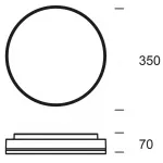 Настенно-Потолочный светильник Deko-Light Subra 401005 от ImperiumLoft
