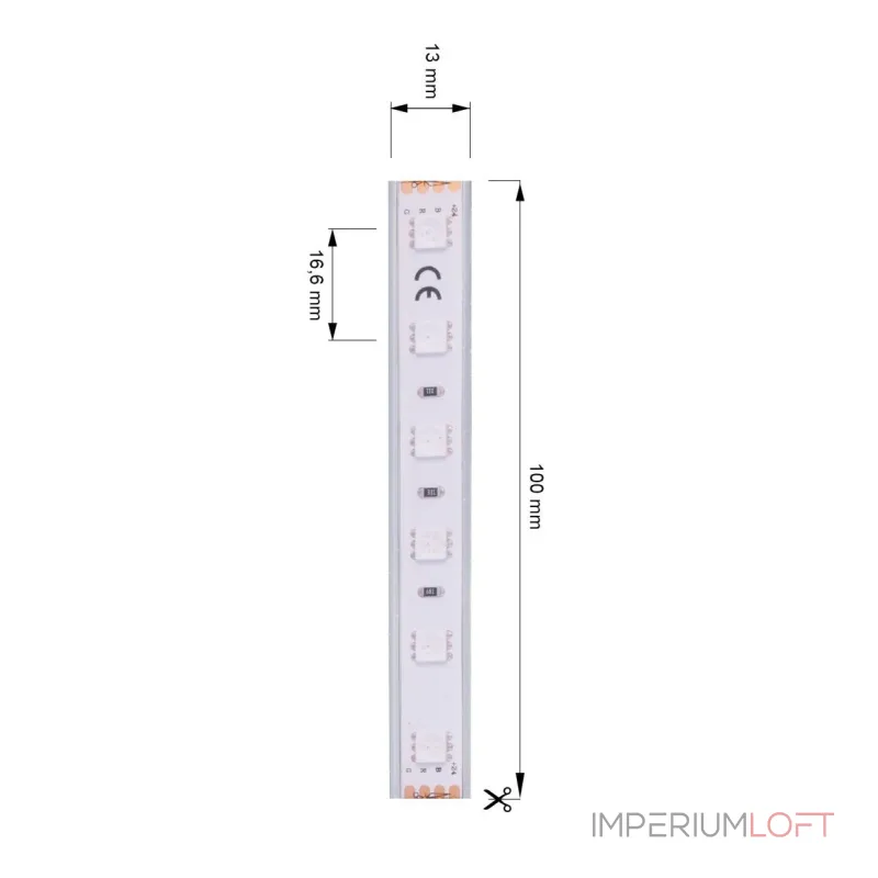Лента светодиодная Deko-Light 5050-60-24V-RGB-5m-silicon 840256