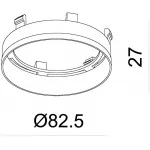 отражатель-кольцо Silver для Series Nihal Deko-Light 930365 от ImperiumLoft