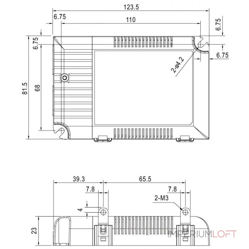 Блок питания для светодиодов DIM, Multi CC, LCM-40BLE/Casambi+Push Deko-Light 862244