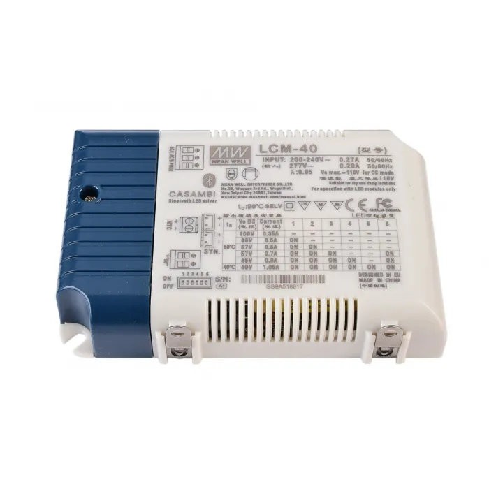 Блок питания для светодиодов DIM, Multi CC, LCM-40BLE/Casambi+Push Deko-Light 862244 от ImperiumLoft