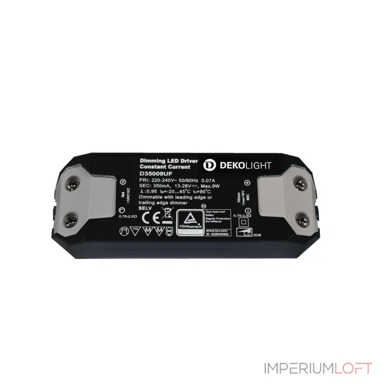 LED-Блок питания BASIC, DIM, CC, D35009UF / 9W Deko-Light 862202