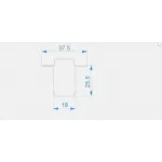 Торцевая заглушка H-ET-03-10 набор из 2 шт. Deko-Light 979201 от ImperiumLoft