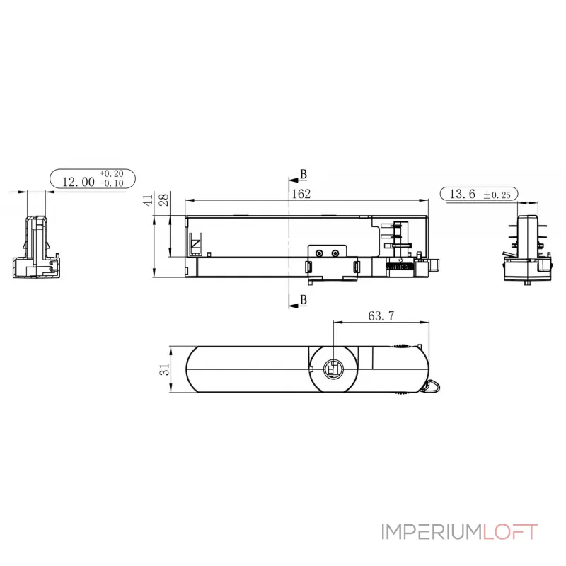 Направляющая система Power supply unit Multi CC, PRO-UA440-B Deko-Light 862184 от ImperiumLoft Направляющая система Power supply unit Multi CC, PRO-UA440-B Deko-Light 862184 от ImperiumLoft