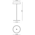 Подставка для магнитного фонаря Deko-Light Miram White 930611 от ImperiumLoft
