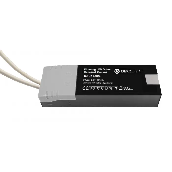 Блок питания для светодиодов QUICK, DIM, CC, D45020NTF-PW/20W Deko-Light 862257 от ImperiumLoft