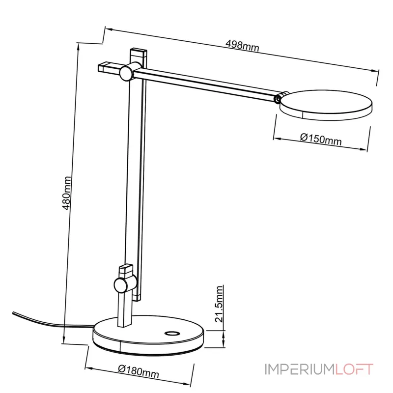 Настольная лампа Deko-Light Adhara 346028 Настольная лампа Deko-Light Adhara 346028