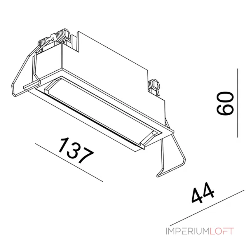 Встраиваемый светильник Deko-Light Ceti 5 563006