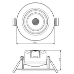 Встраиваемый светильник Deko-Light SMD 565338