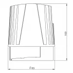 Встраиваемый светильник Deko-Light Modular System 565353