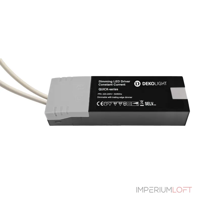 Блок питания для светодиодов QUICK, DIM, CC, D105045NTF-PW/45W Deko-Light 862258 от ImperiumLoft
