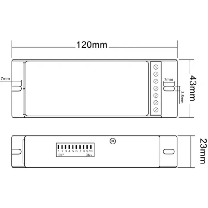 Диммер Deko-Light Dimmer R-DMX 3+1 843273 от ImperiumLoft