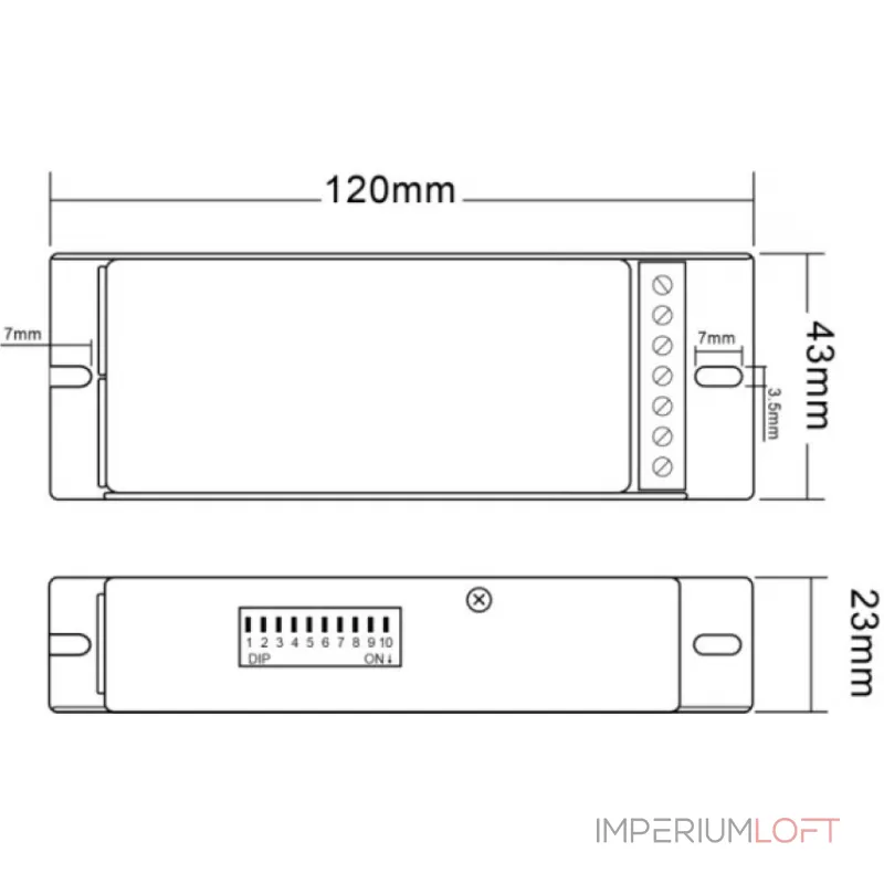 Диммер Deko-Light Dimmer R-DMX 3+1 843273 от ImperiumLoft Диммер Deko-Light Dimmer R-DMX 3+1 843273 от ImperiumLoft