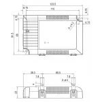 Блок питания DIM, Multi CC, LCM-60KN - KNX Deko-Light 862176