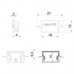 Торцевая заглушка H-ET-01-12 набор из 2 шт. Deko-Light 979052 от ImperiumLoft