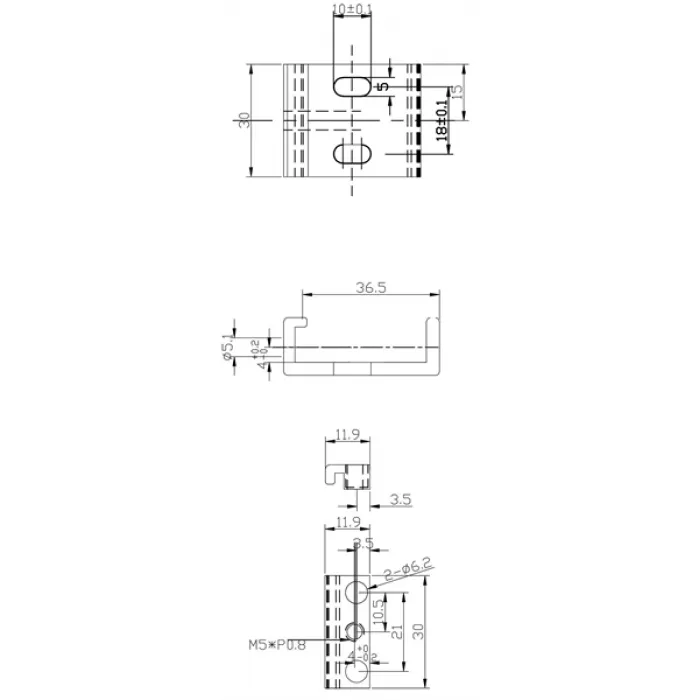Система направляющих, зажим для 3х фазной системы Deko-Light 710082 от ImperiumLoft