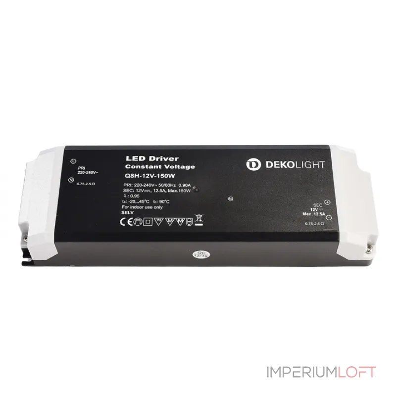 Блок питания Deko-Light BASIC, CV, Q8H-12-150W 862167
