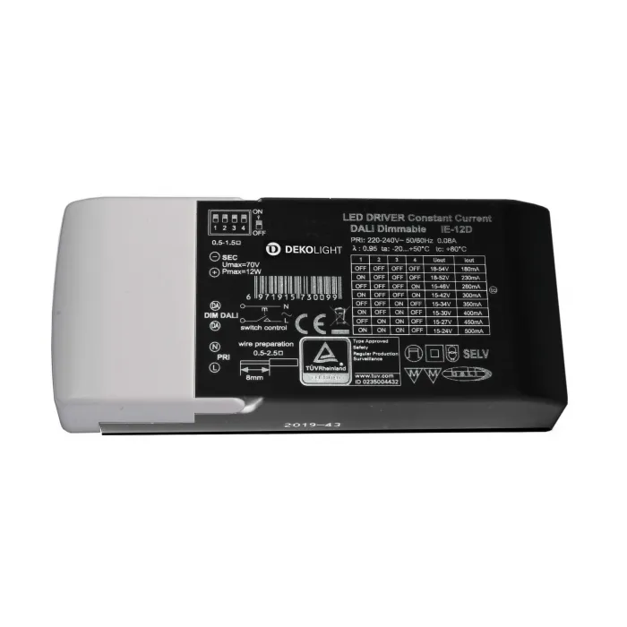 LED-Блок питания BASIC, DIM, Multi CC, IE-12D Deko-Light 862190 от ImperiumLoft
