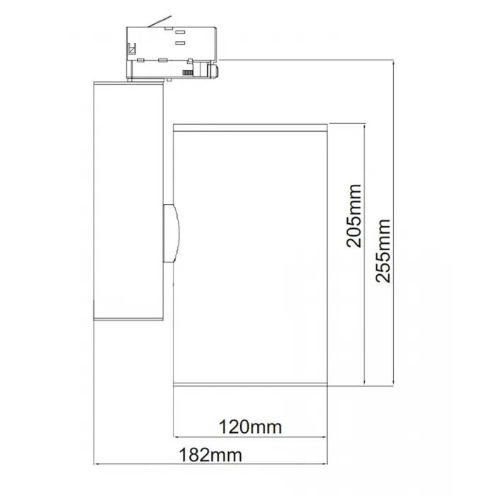 Трековый светильник 3-фазный Deko-Light Aaron 707091 от ImperiumLoft
