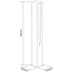 Уличный столб Deko-Light El Rayo 730373 от ImperiumLoft