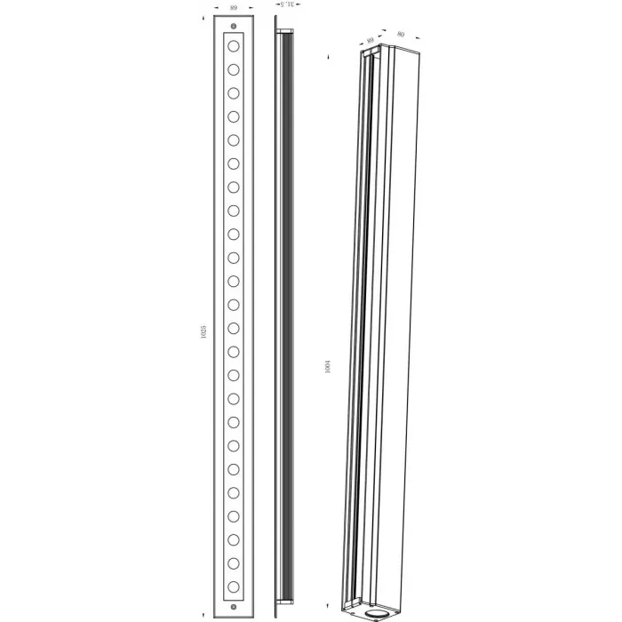 Встраиваемый светильник Deko-Light Line 730432 от ImperiumLoft