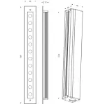 Встраиваемый светильник Deko-Light Line 730434 от ImperiumLoft