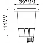 Встраиваемый светильник Deko-Light Aton 730474 от ImperiumLoft
