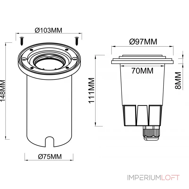 Встраиваемый светильник Deko-Light Aton 730475 от ImperiumLoft Встраиваемый светильник Deko-Light Aton 730475 от ImperiumLoft
