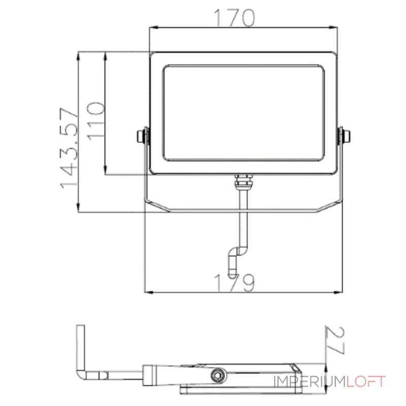 Прожектор Deko-Light Flood Sana 732149 от ImperiumLoft Прожектор Deko-Light Flood Sana 732149 от ImperiumLoft
