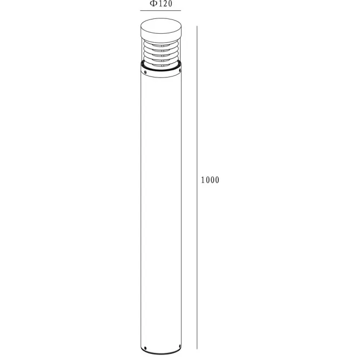 Уличный столб Deko-Light Ortis 733004 от ImperiumLoft