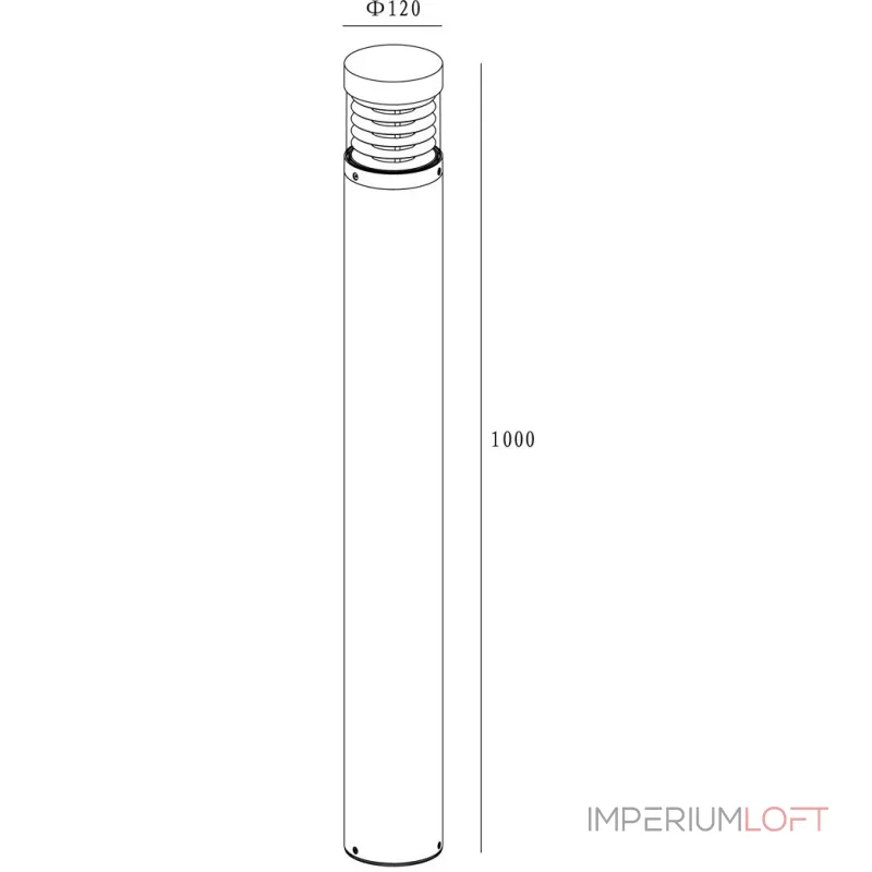 Уличный столб Deko-Light Ortis 733004