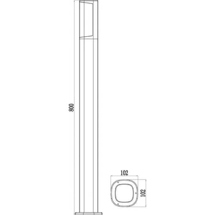 Уличный столб Deko-Light Beacon 733008 от ImperiumLoft