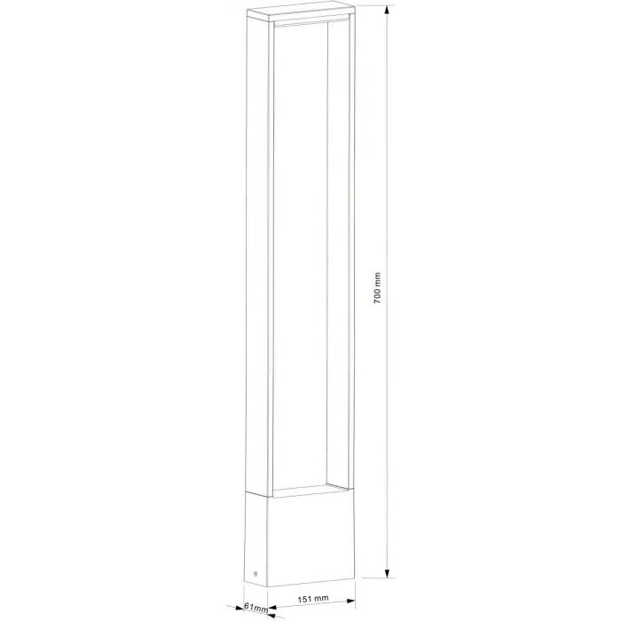 Уличный столб Deko-Light Cata 733041 от ImperiumLoft