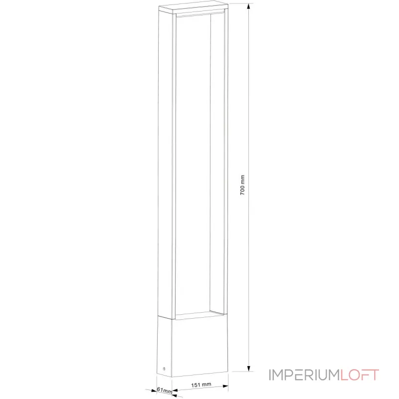 Уличный столб Deko-Light Cata 733041