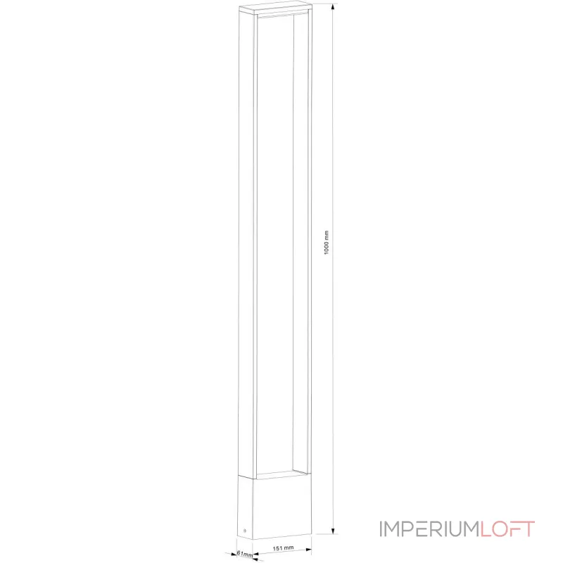 Уличный столб Deko-Light Cata 733042