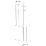 Уличный столб Deko-Light Chertan 450 733043 от ImperiumLoft