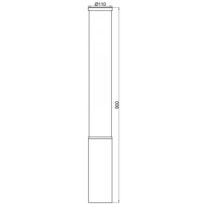 Уличный столб Deko-Light Alhena 733057 от ImperiumLoft