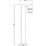 Уличный столб Deko-Light Zilly 733062 от ImperiumLoft