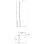 Уличный столб Deko-Light Socket Tower 733066 от ImperiumLoft