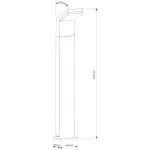 Уличный столб Deko-Light Tucanae 733069 от ImperiumLoft