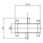 Набор угловых коннекторов Deko-Light 930160 от ImperiumLoft
